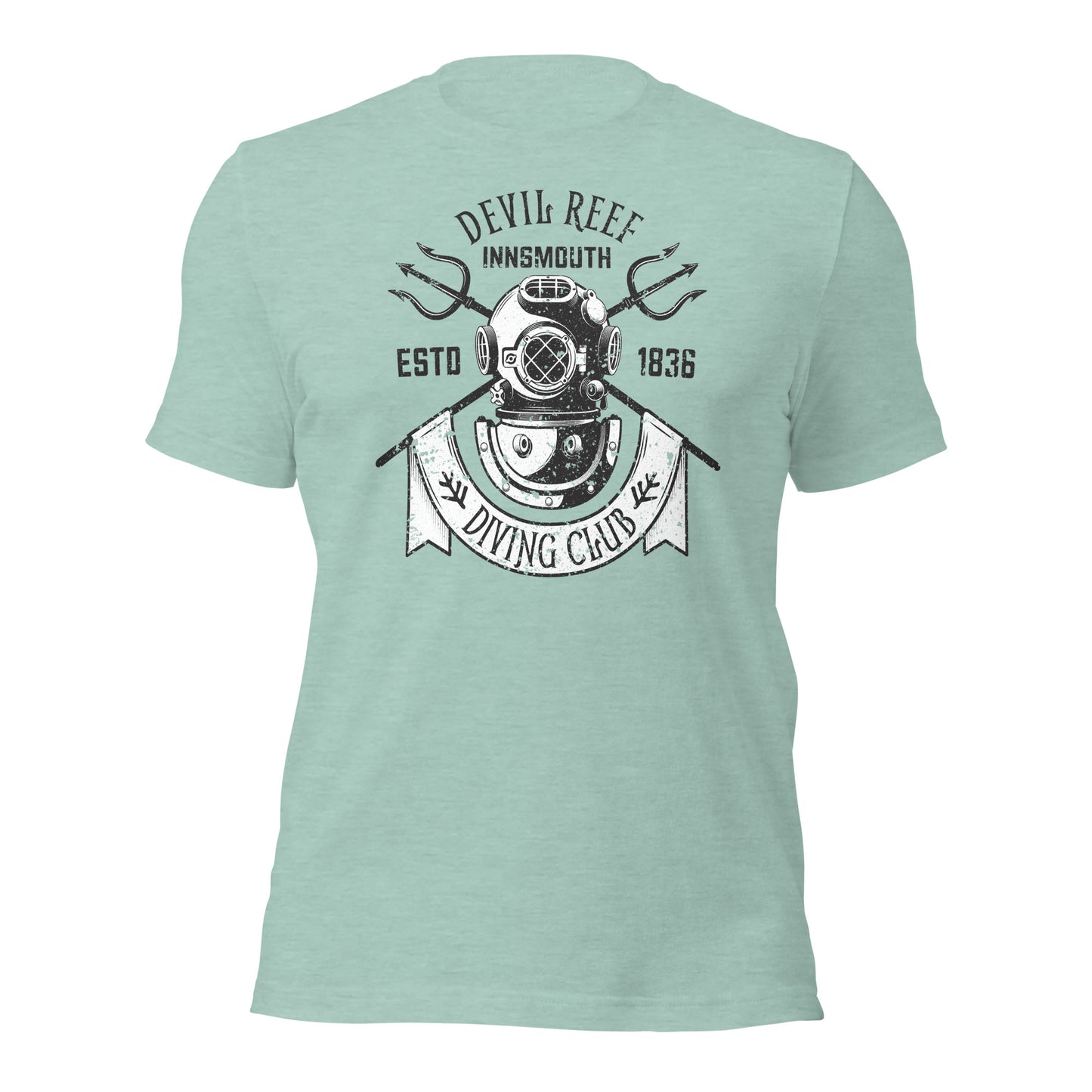 Diving Club Innsmouth Lovecraftian Unisex t-shirt