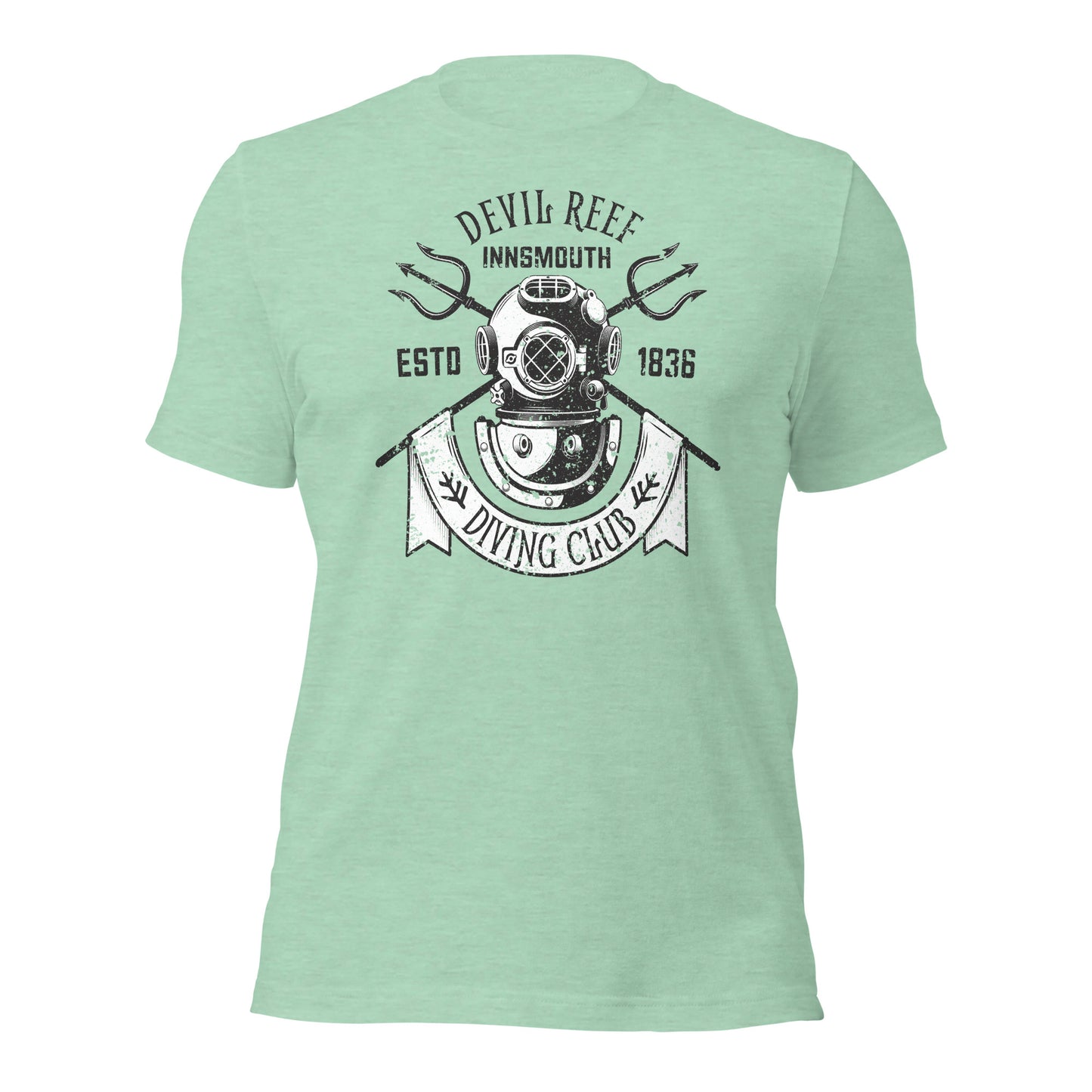 Diving Club Innsmouth Lovecraftian T-shirt unisexe