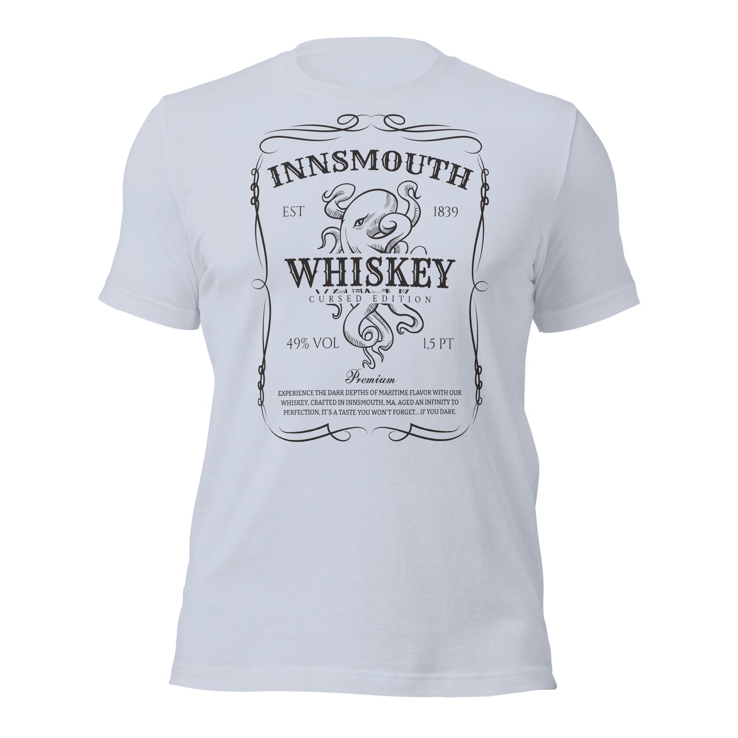 Innsmouth Whiskey Label Lovecraft Unisex t-shirt