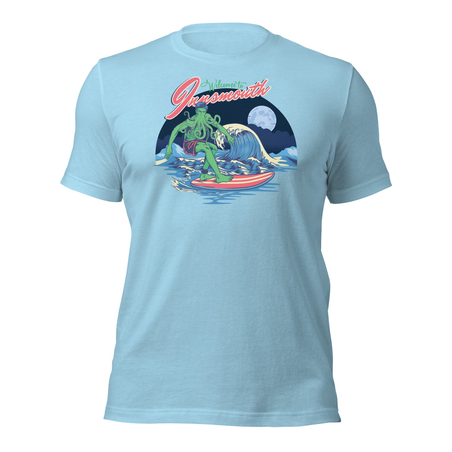 Camiseta unisex Innsmouth Surfing Lovecraft