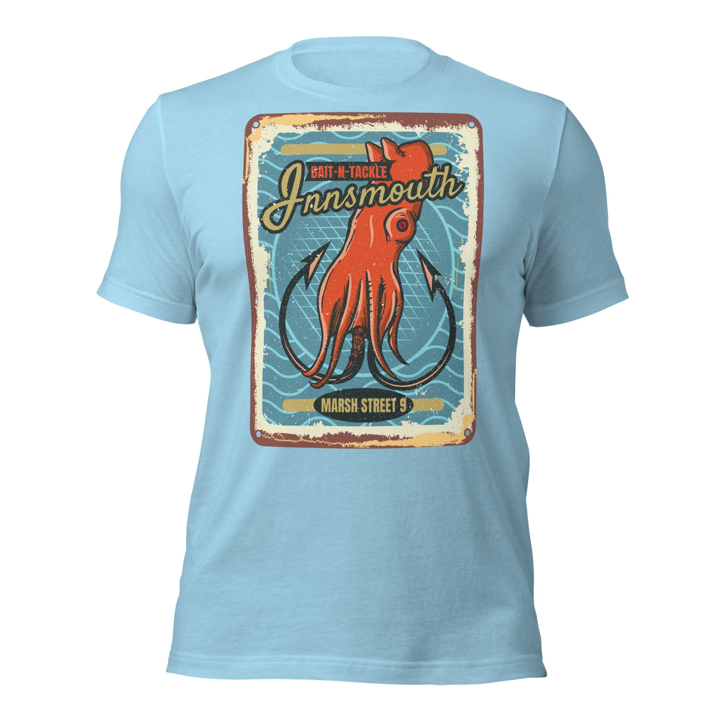 Innsmouth Bait and Tackle Fishing Lovecraft Unisex t-shirt