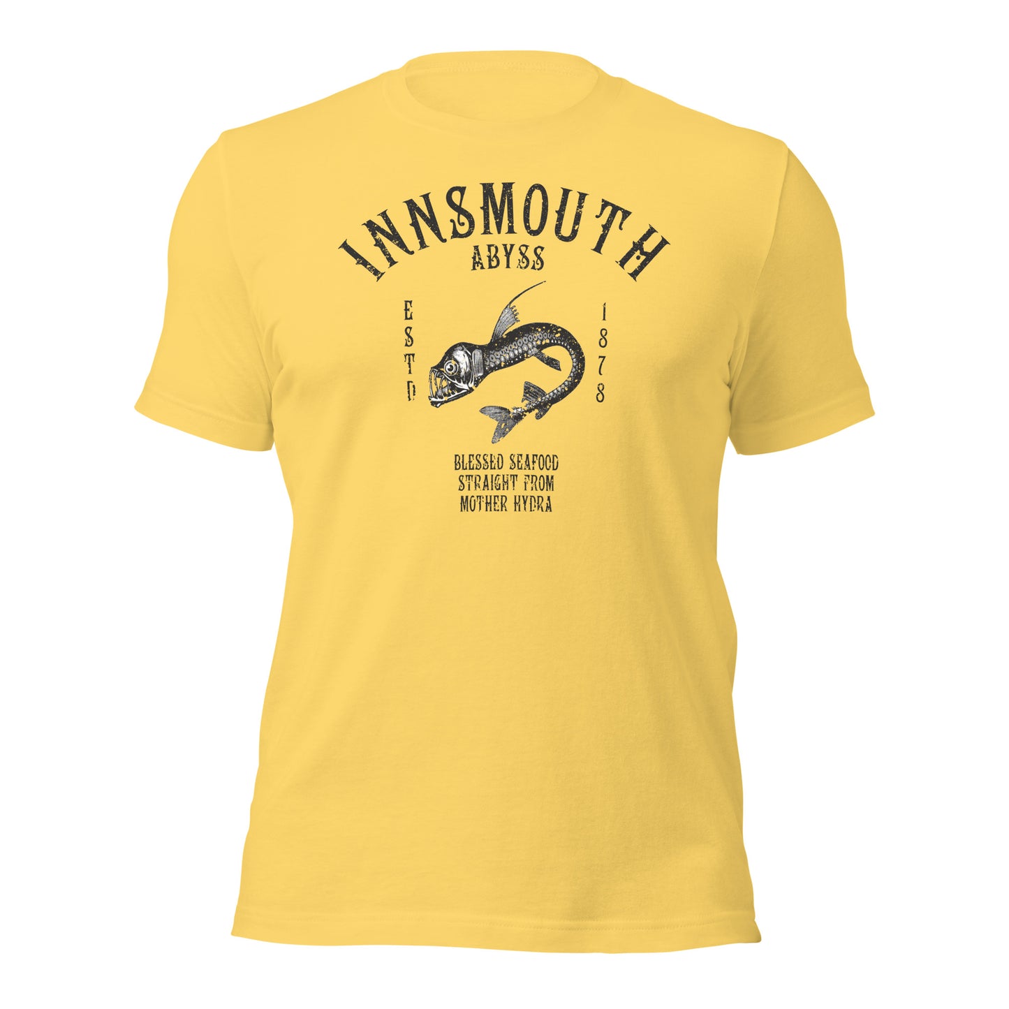 Innsmouth Fruits de mer Poissons de haute mer Viperfish T-shirt unisexe