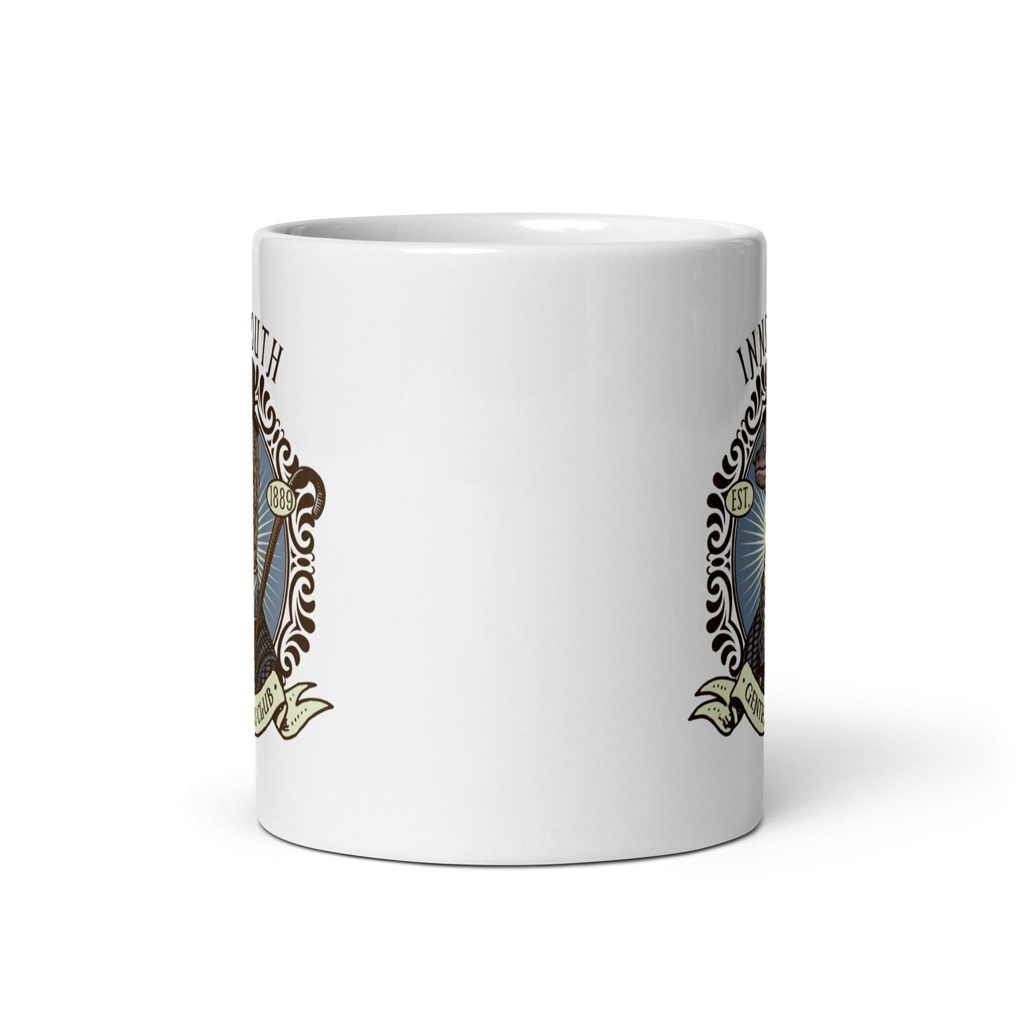 The Shadow over Innsmouth Lovecraft Moray Gentleman White glossy mug